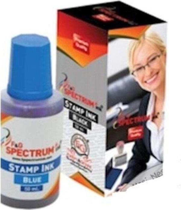 Factory Istampa Mürekkebi 50 ML Mavi Stampa Mürekkebi (12 Li Paket) - Image 1