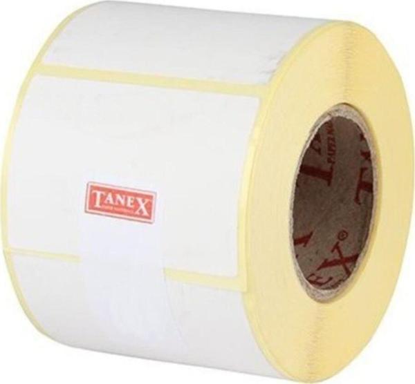 Tanex Barkod Etiketi Termal Eco 100 x 55 MM 40 MM Çap 500 Lü 1 Li - Image 1