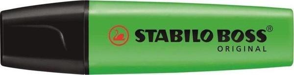 Stabilo Fosforlu Kalem Boss Orıgınal Yeşil (10 Lu Kutu) - Image 1
