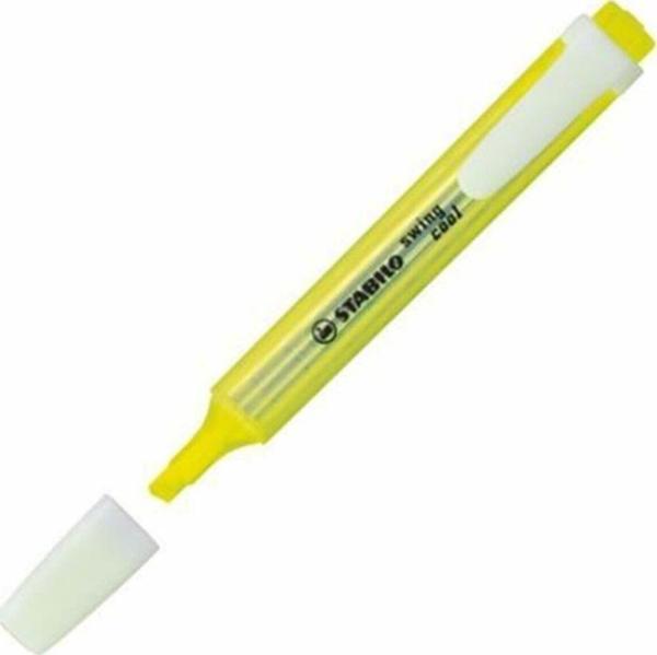 Stabilo Fosforlu Kalem Swing Cool Sarı Fosforlu Kalem (10 Lu Paket) - Image 1