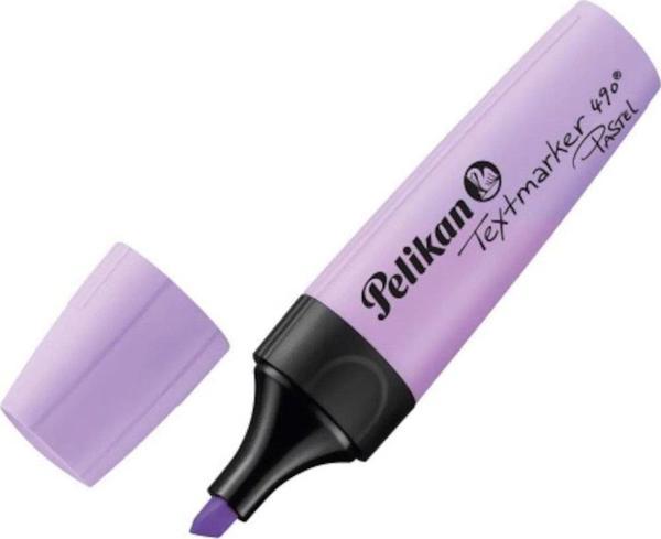 Pelikan Fosforlu Kalem Pastel Lavanta Fosforlu İşaretleme Kalemi (10 Lu Paket) - Image 1