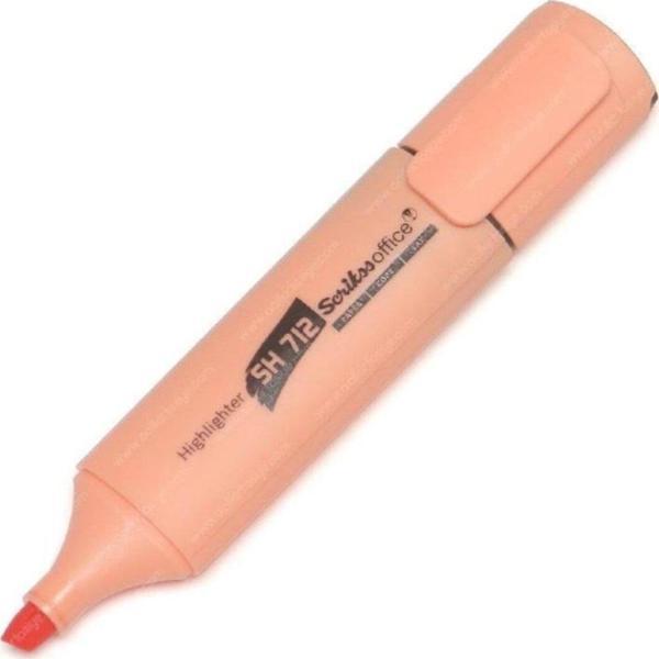 Scrikss Fosforlu Kalem Pastel Turuncu Fosforlu İşaretleme Kalemi (12 Li Paket) - Image 1