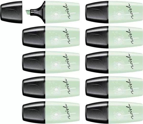 Stabilo Boss Mini Pastellove Yeşil 2- 5 MM Mini Fosforlu Kalem (10 Lu Paket) - Image 1