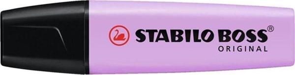 Stabilo Boss Original Fosforlu Kalem Pastel 10'lu Lila - Image 1