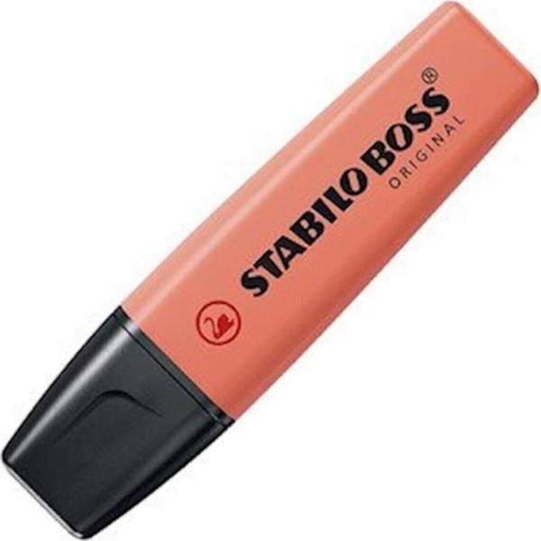 Stabilo Boss Original Kırmızı Pastel Fosforlu İşaretleme Kalemi (10 Lu Paket) - Image 1