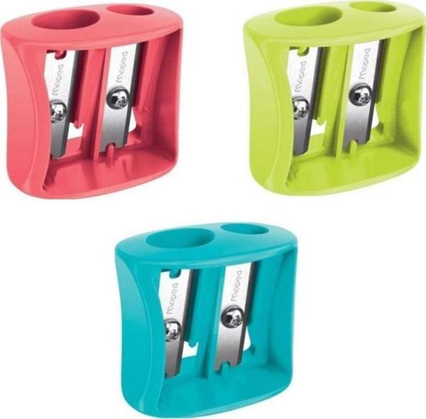 Maped Vivo Kalemtıraş Çift Bıçaklı Öğrenci Kalemtıraşı (30 Lu Paket) - Image 1