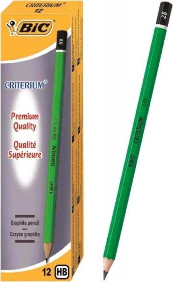 Bic Kurşun Kalem Criterium Altıgen Kurşun Kalem (12 Li Paket) - Image 1