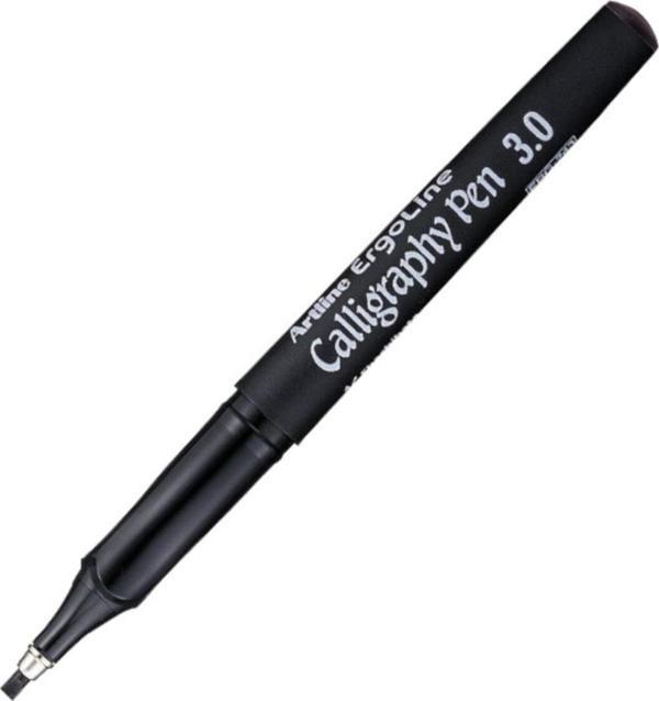 Artline Kaligrafi Kalemi 3.0 MM Siyah EK243 (12 Li Kutu) - Image 1