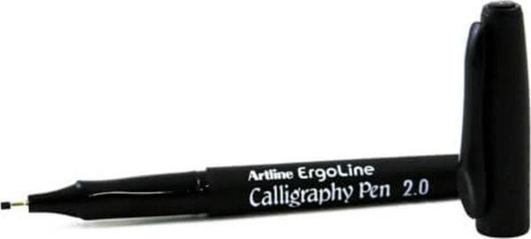 Artline Kaligrafi Kalemi Ergoline 2.0 MM Siyah ERG-242 (12'Li Kutu) - Image 1