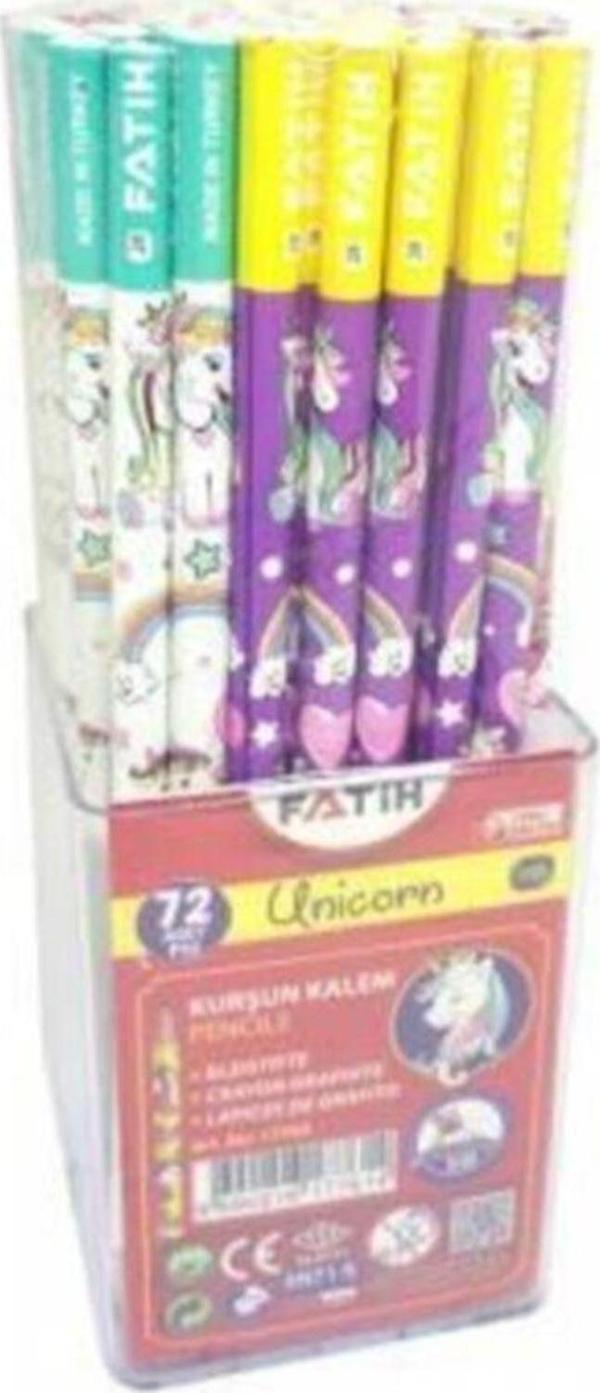 Fatih Kurşun Kalem Unicorn (72 Li Paket) - Image 1