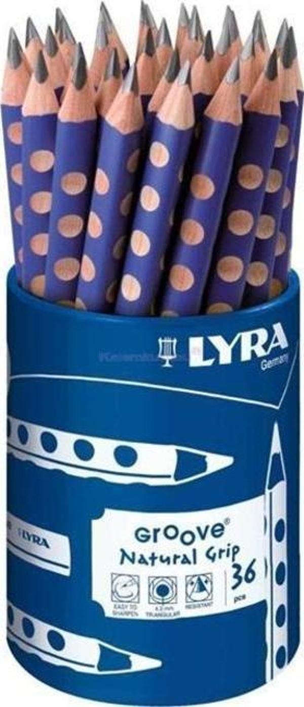 Lyra Kurşun Kalem Groove Graphite Üçgen Jumbo (36 Lı Paket) - Image 1