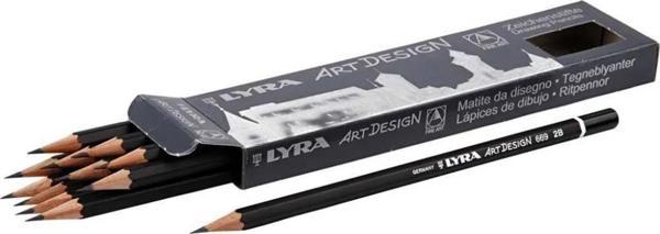 Lyra Kurşun Kalem Rembrandt Art Design 2B Dereceli Kurşun Kalem (12 Li Paket) - Image 1