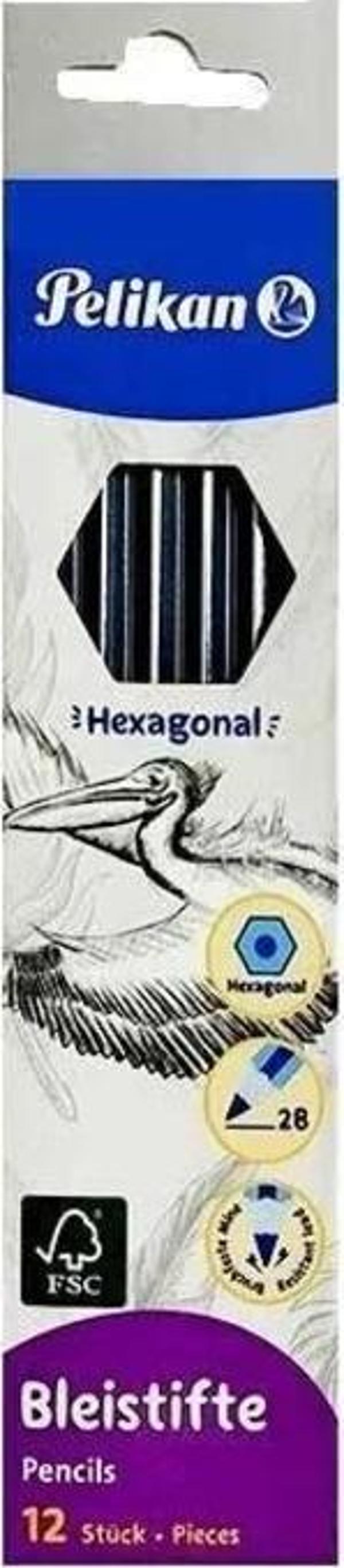 Pelikan Kurşun Kalem 2B Dereceli Kurşun Kalem (12 Li Paket) - Image 1