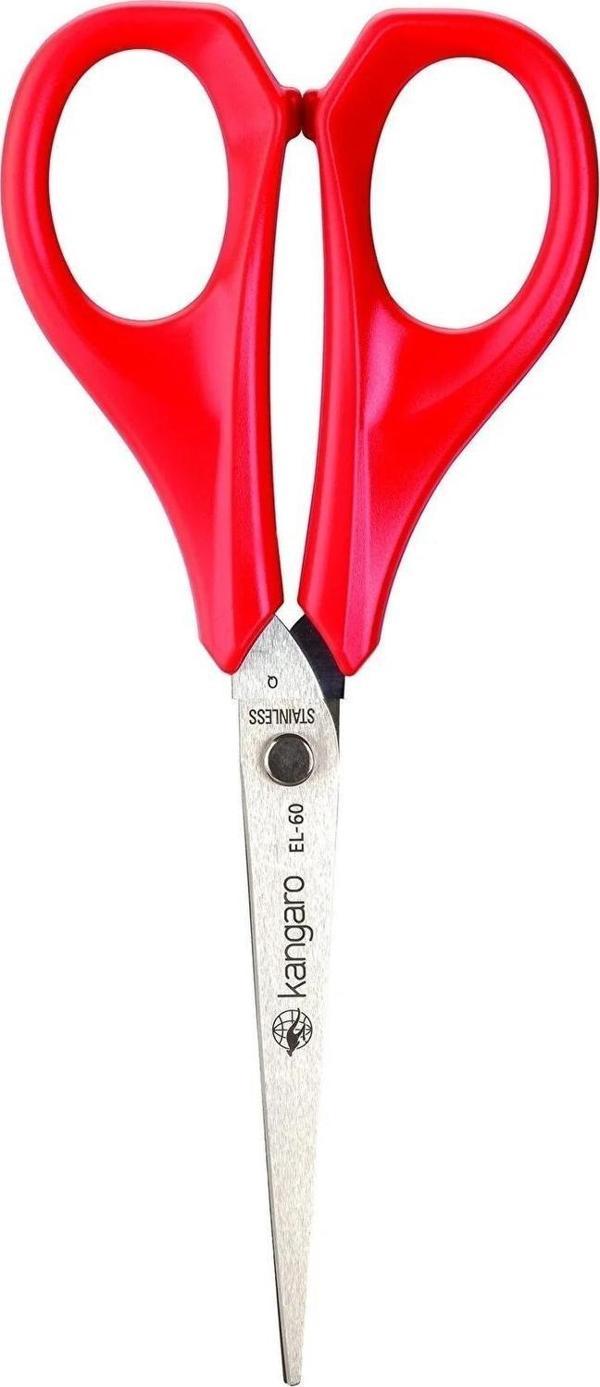 Kangaro Makas Elegance 152 MM Kırmızı Makas - Image 1