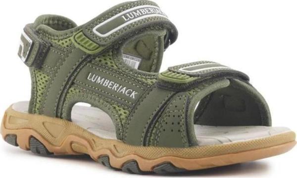 Lumberjack Loten 4Fx Haki Comfort Casual Anatomik Sandalet - Image 1