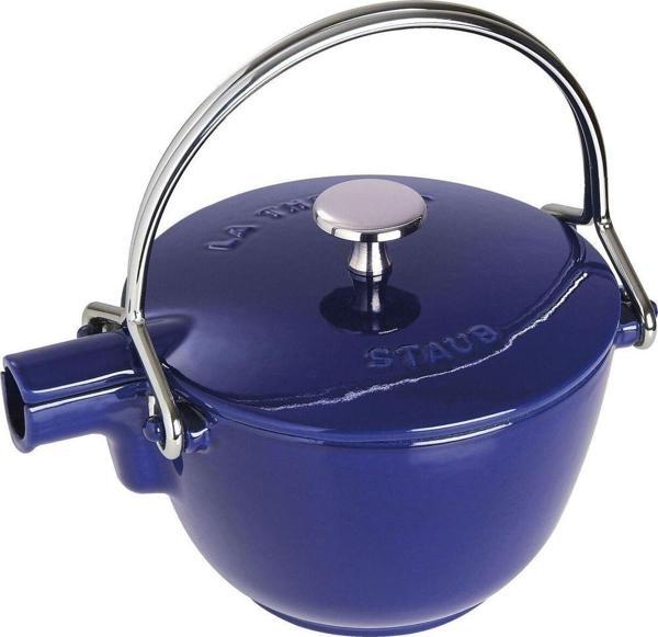 STAUB 405106180 DÖKÜM DEMLIK KOYU MAVI 16,5 CM - Image 1