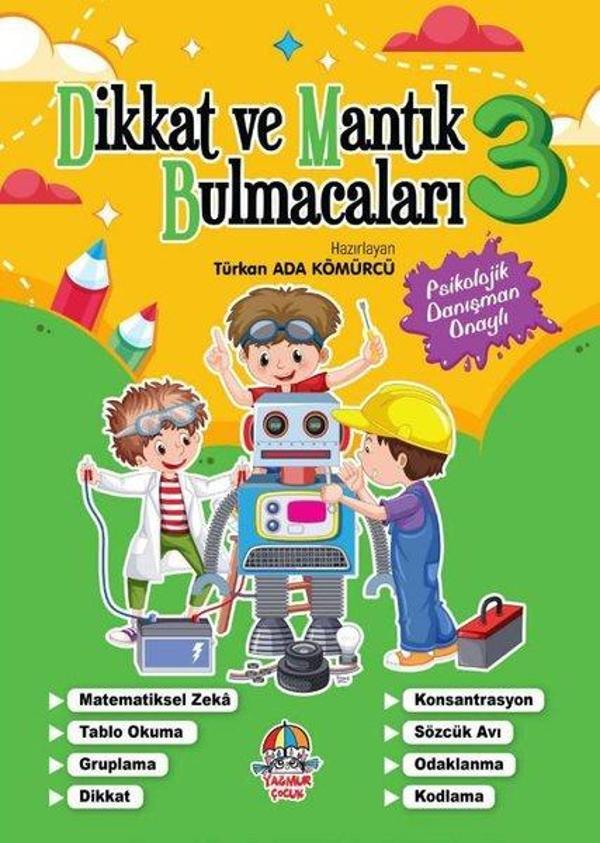 Dikkat ve Mantık Bulmacaları 3 - Yağmur Çocuk - Image 1