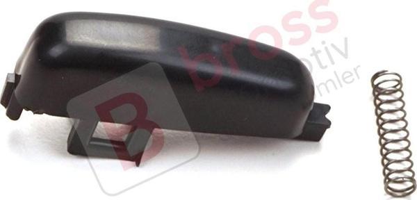 Opel Mokka A X Buick Encore Chevrolet Tracker Trax için SİYAH Plastik El Fren Düğme Tuş Kapağı - Image 1