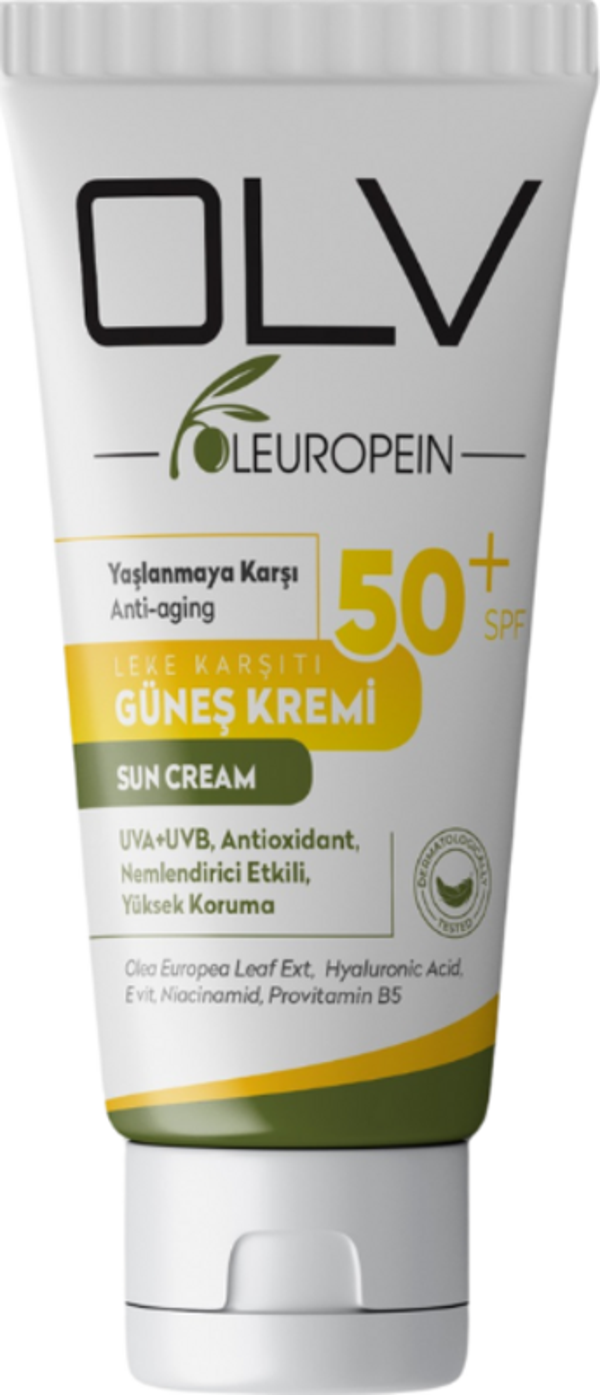 OLV SPF 50+ Yaşlanma Karşıtı Güneş Kremi 150 ml - Image 1
