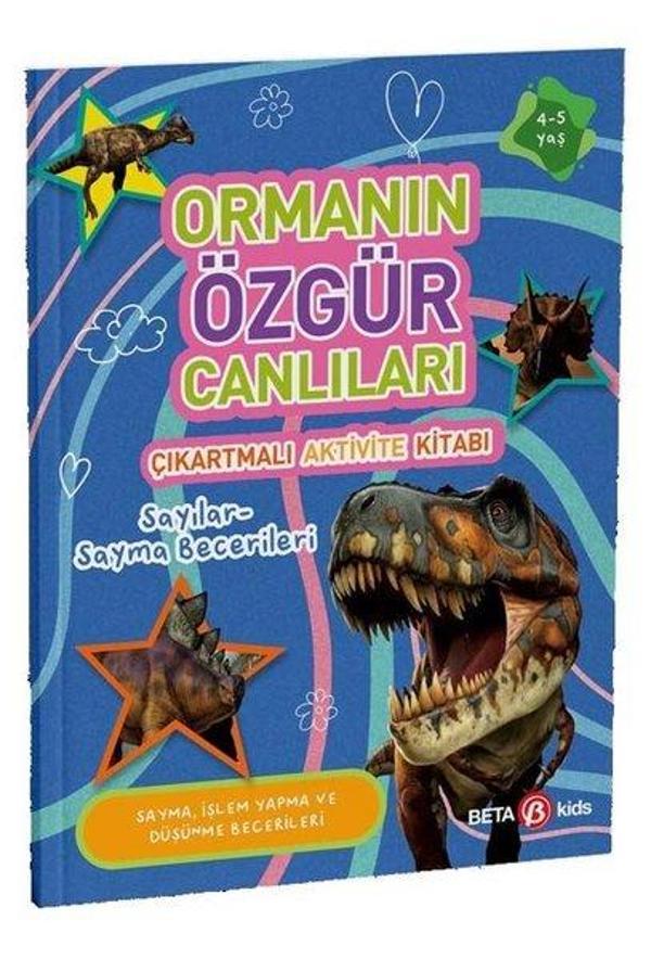 Ormanın Özgür Canlıları - Çıkartmalı Aktivite Kitabı - Beta Kids - Image 1