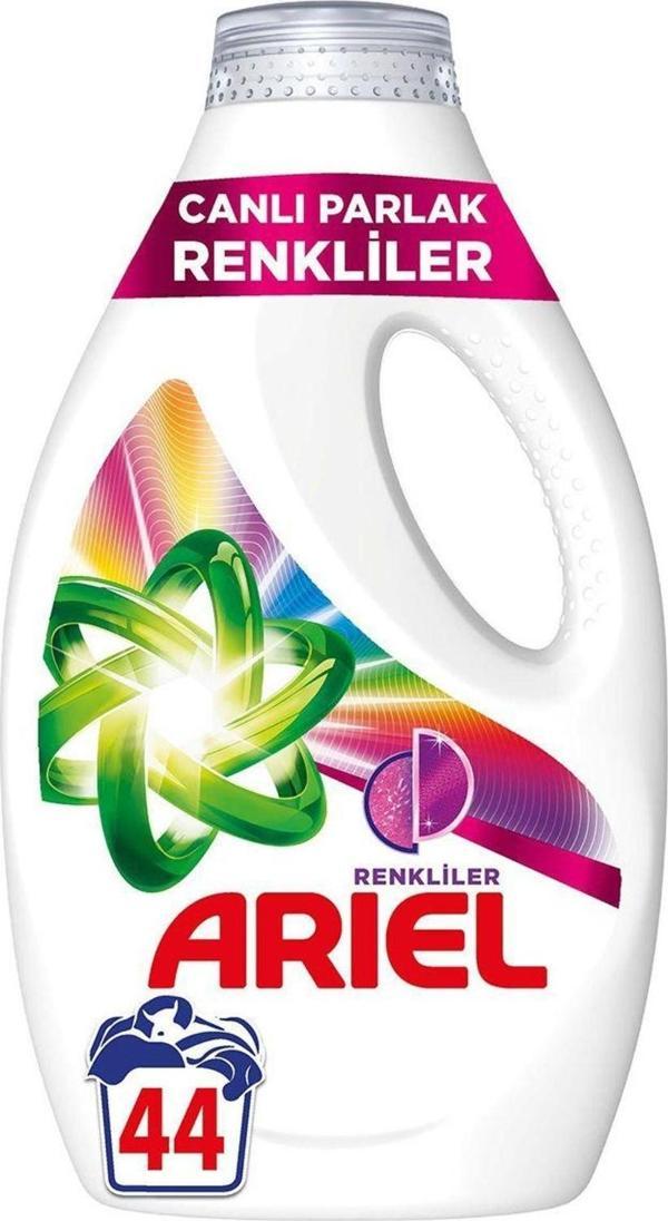 Ariel Canlı Parlak Renkliler Sıvı Çamaşır Deterjanı 44 Yıkama - Image 1