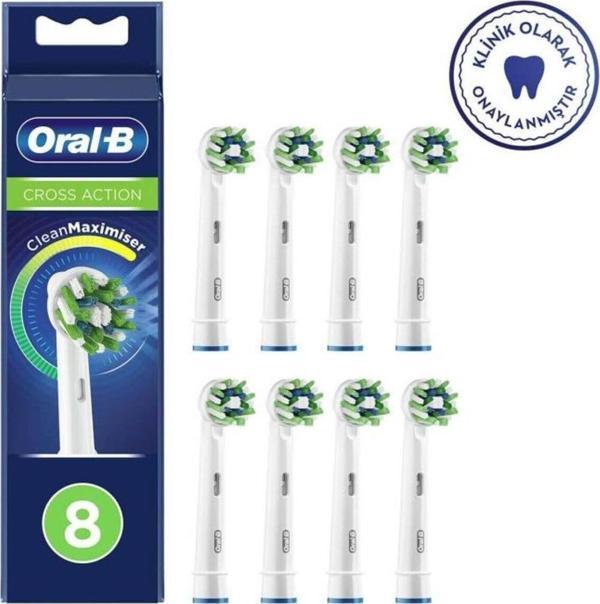 Oral-B Cross Action 8 Cleanmaximizer Yedek Başlık - Image 1