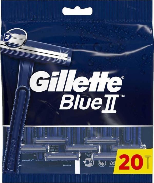 Gillette Blue2 Kullan At Tıraş Bıçağı 20 Adet - Image 1