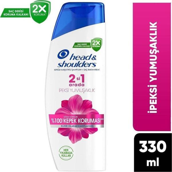 Head And Shoulders İpeksi Yumuşaklık 2İn1 Şampuan 330 Ml - Image 1