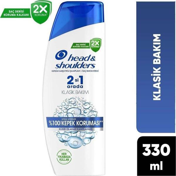 Head And Shoulders Klasik Bakım 2İn1 Şampuan 330 Ml - Image 1