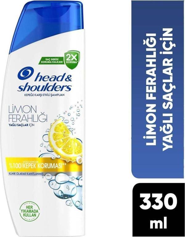 Head And Shoulders Limon Ferahlığı 1İn1 Şampuan 330 Ml - Image 1