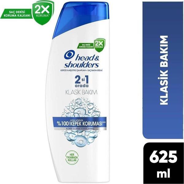 Head And Shoulders Şampuan Klasik Bakım 2İn1 625 Ml - Image 1