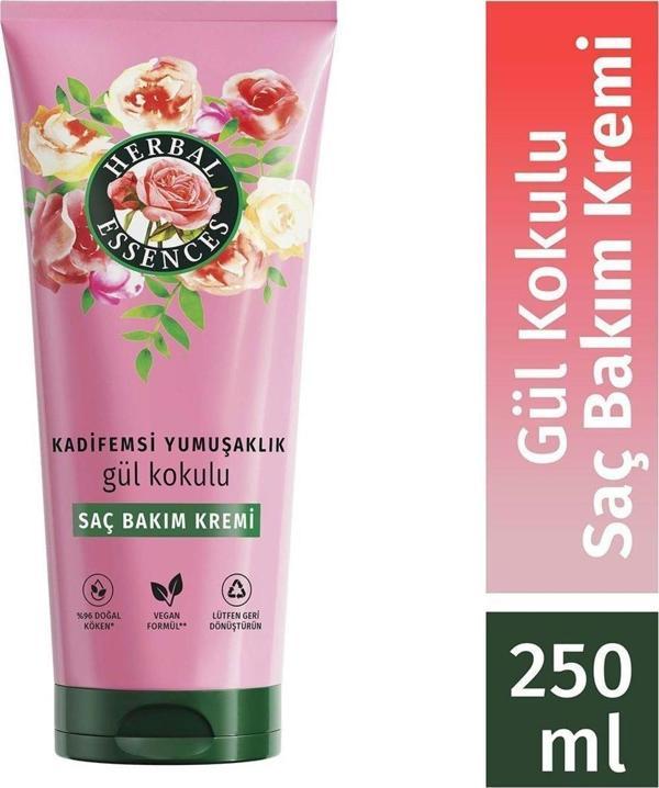 Herbal Essences Kadifemsi Yumuşaklık Gül Kokulu Saç Bakım Kremi 250Ml - Image 1