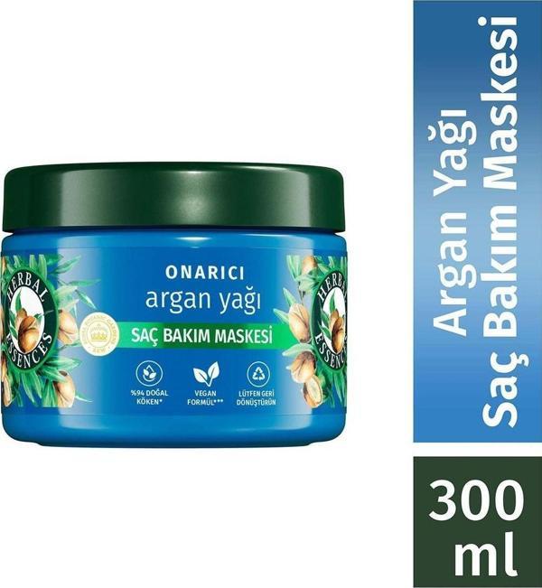 Herbal Essences Onarıcı Argan Yağı Saç Bakım Maskesi 300Ml - Image 1
