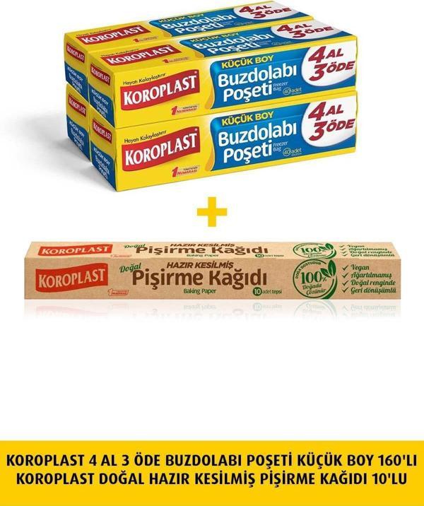 Koroplast 4 AL 3 ÖDE B.D Poş.Küçük 160+Hazır Kes.Piş.Kağ.10 - Image 1