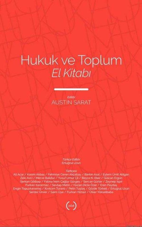Hukuk ve Toplum El Kitabı - Islık Yayınları - Image 1