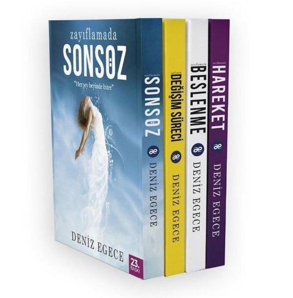 Deniz Egece Zayıflama ve Sağlık Seti - 4 Kitap Takım - Egece Yayınları - Image 1