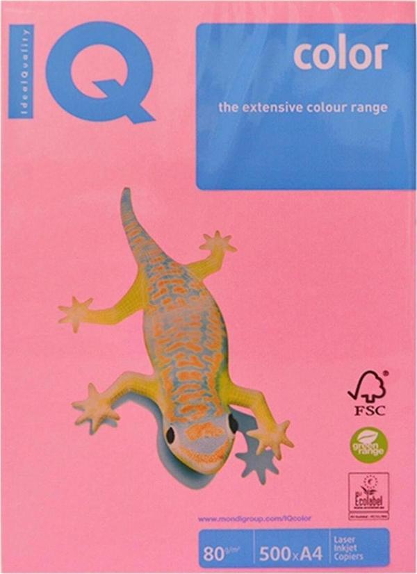 Mondi IQ Color Renkli Kağıt A4 80 Gr Pembe (500 Lü Paket) - Image 1