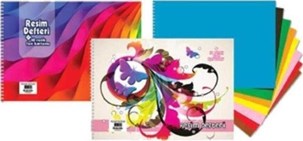 Keskin Color Resim Defteri Fon Kartonlu 25x35 Cm 10+10 Yaprak - Image 1