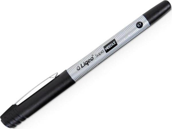 Liqeo Athens Roller Kalem 0.7 MM Siyah (12 Li Paket) - Image 1