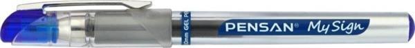 Pensan Roller Kalem My-Sıgn Jel Bilye Uçlu İmza Kalemi 1.0 MM Mavi (12 Li Paket) - Image 1