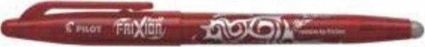 Pilot Roller Kalem Frixion Bilye Uç Silinebilir 0.7 MM Kırmızı (12 Li Paket) - Image 1