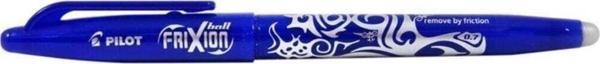 Pilot Roller Kalem Frixion Bilye Uç Silinebilir 0.7 MM Mavi (12 Li Paket) - Image 1