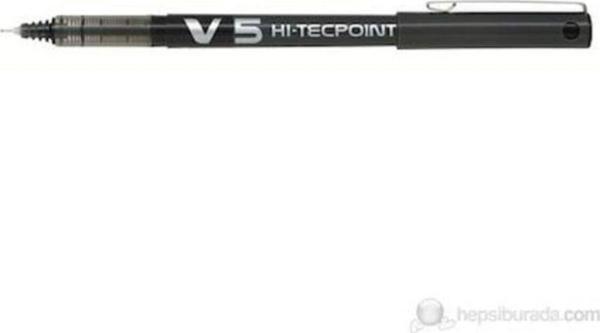 Pilot Roller Kalem Hi-Tecpoint İğne Uç 0.5 MM Siyah (12 Li Paket) - Image 1
