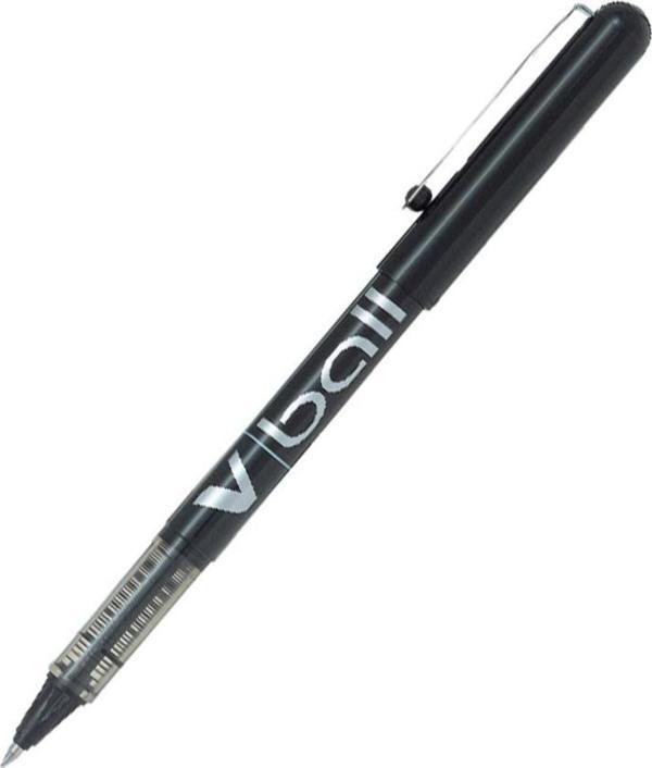 Pilot Roller Kalem V-Ball 1.0 MM Siyah Roller Kalem (12 Li Paket) - Image 1