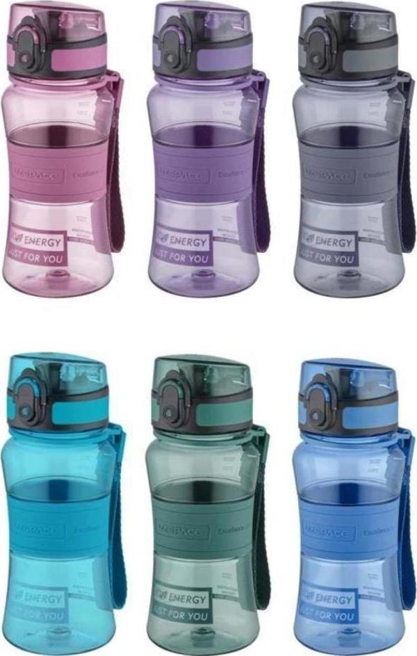 Uzspace Matara Tritan 350 ML Tritan Suluk (Karışık Renk 1 Adet) - Image 1