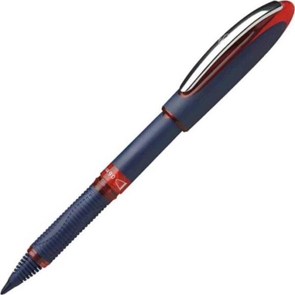 Schneider Roller Kalem One Business İmza Kalemi 0.6 MM Kırmızı (10 Lu Paket) - Image 1