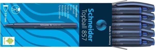 Schneider Topball Konik Uçlu Roller Pilot Kalem 0.6 mm Konik Uçlu Pilot Kalem Mavi (10 Lu Paket) - Image 1