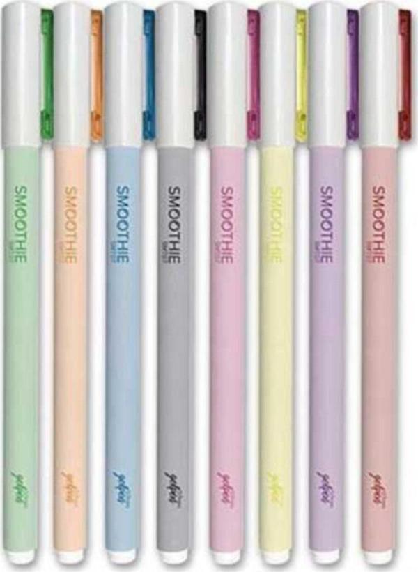 Scrikss Roller Kalem Smoothie Jel 8 Li Blister - Image 1