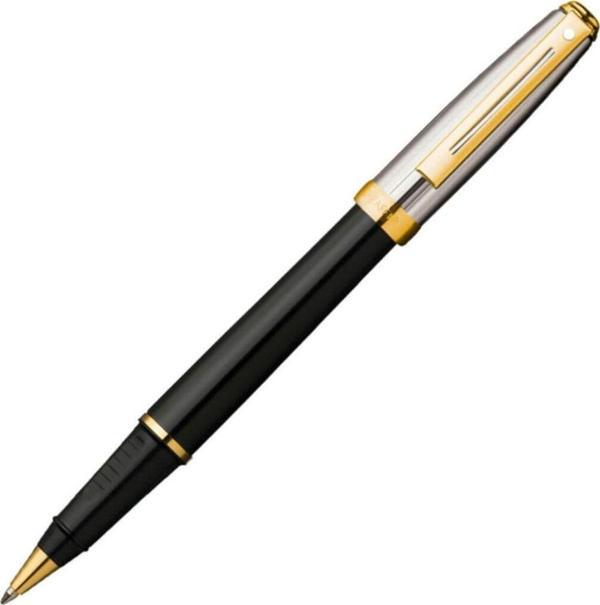 Sheaffer Roller Kalem Prelude Altın Klips ve Halka Siyah - Image 1