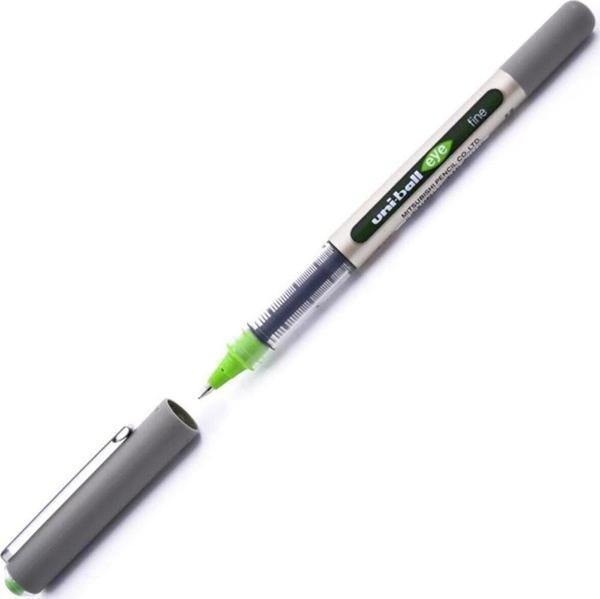 Uni-Ball Roller Kalem Eye Fine Bilye Uç 0.7 MM Açık Yeşil (12 Li Paket) - Image 1